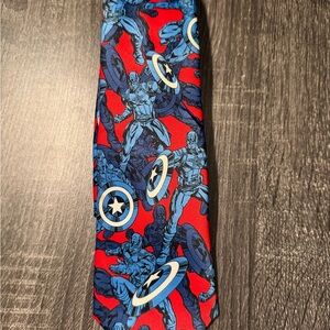 Marvel Captain America Tie by Nick Graham